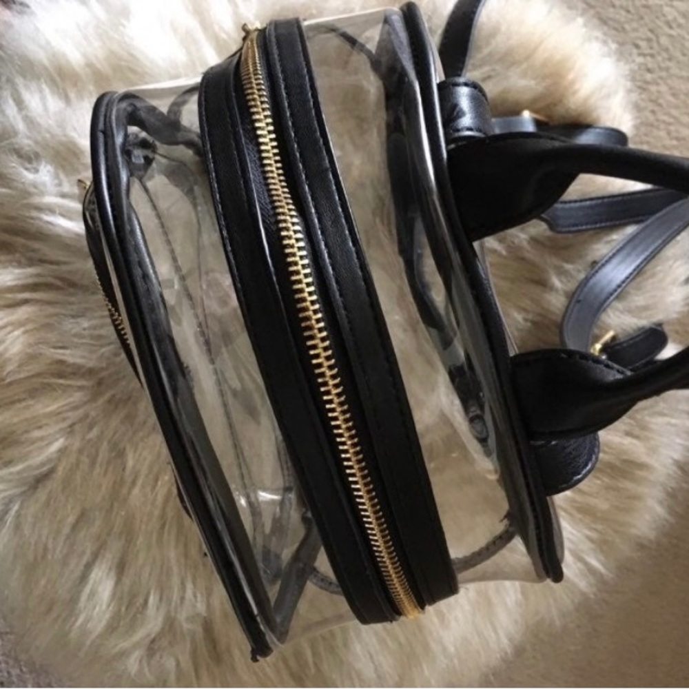 NWT GUESS TRNSPARNT MINI BCKPCK - Picture 4 of 5